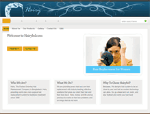 Tablet Screenshot of hairybd.com